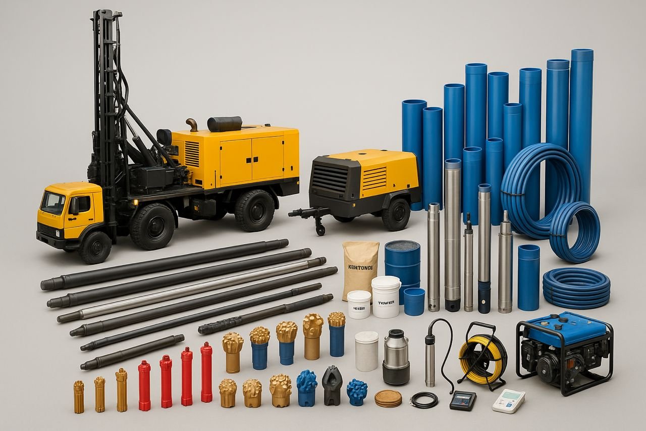 Fourniture de Matériel & Équipements de Forage et AEP